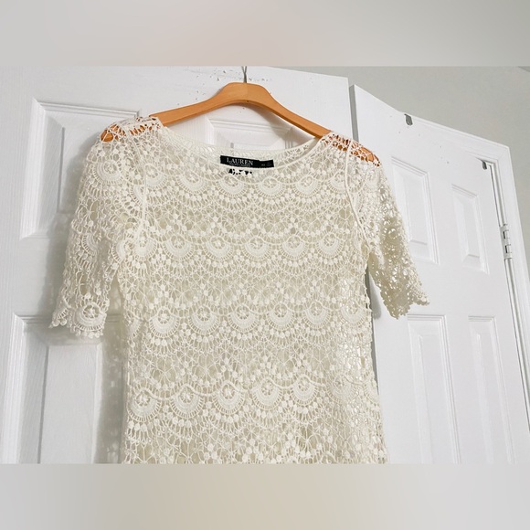 RALPH LAUREN Crochet Dress Without Lining - Picture 7 of 7